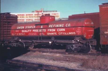 Union Starch Tank Car